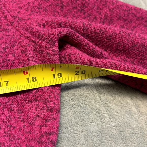The North Face Knit Sweatshirt, Pink, Magenta, Pullover, Fleece, Size M - Picture 8 of 9